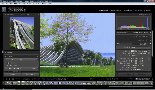 Seitenbild Lightroom